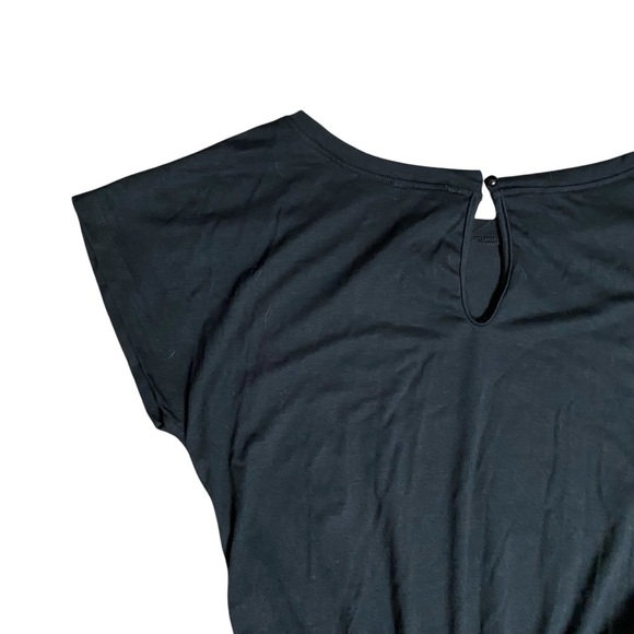 PRETTYGARDEN Black Off Shoulder Jumpsuit Romper Elastic Waist Pockets NWT Small - Picture 8 of 12